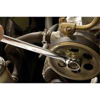 12-Point Long Pattern Wrench Set with Tool Roll, Combination, 15 Pieces, Imperial Par Equipment