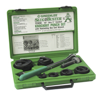 Knockout Kit with Ratchet and SlugBuster<sup>®</sup> Punches TP045 | Par Equipment