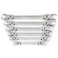 Wrench Set, Flare Nut/Flex Head, 6 Pieces, Metric Par Equipment