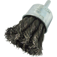 Brosses mont&eacute;es &agrave; fils nou&eacute;s, 1" dia., dia. Des fils 0,014", Tige 1/4" Par Equipment
