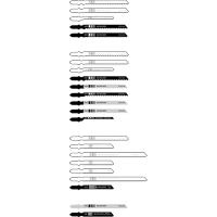 Jigsaw Blade, Bi-Metal, T-Shank, 4" L, 6 TPI Par Equipment