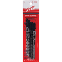 Lame de scie sauteuse, Bim&eacute;tal, Tige en T, 4" lo, 6 dents par pouce Par Equipment