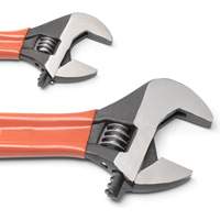 Black Oxide Wrench Set with Cushion Grips, Adjustable, 2 Pieces, Imperial and Metric Par Equipment