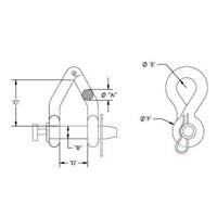 Campbell&reg; Short Body Twisted Clevis Par Equipment