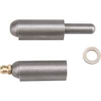 Charni&egrave;re &agrave; souder, 0,512" dia. x 3,15" lo, Acier doux a/goupille fixe en acier Par Equipment