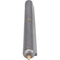Weld-On Hinge, 1.102" Dia. x 10.236" L, Mild Steel w/Fixed Steel Pin TTV446 | Par Equipment