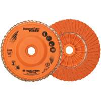 Disque &agrave; lamelles Enduro-Flex Turbo, 4-1/2" x 5/8"-11, Type 27S, Grain 80, C&eacute;ramique Par Equipment