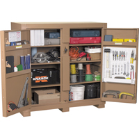 Jobmaster<sup>®</sup> Cabinet, Steel, 59.4 Cubic Feet, Beige TTW237 | Par Equipment