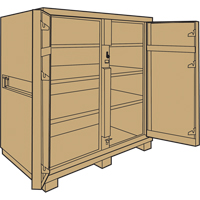 Jobmaster<sup>®</sup> Cabinet, Steel, 59.4 Cubic Feet, Beige TTW238 | Par Equipment