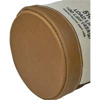Leather-Bottom Bucket, 17" H, Canvas, White Par Equipment