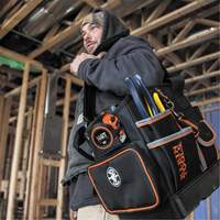 Fourretout Tradesman Pro, Nylon balistique, 40 pochettes, Noir/Orange Par Equipment