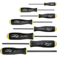 Ball Driver Screwdriver Sets - SAE, 8 Pcs. Par Equipment