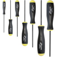 Ball Driver Screwdriver Sets - SAE, 7 Pcs. Par Equipment