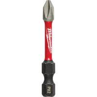 Shockwave Impact Power Bit, Phillips, #2 Tip, 1/4" Drive Size, 2" Length Par Equipment
