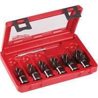 Jeu de couteaux annulaires, 6 morceaux, Acier rapide Par Equipment