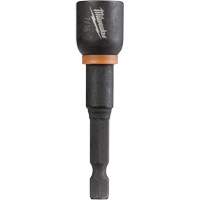 Shockwave Impact Duty Nut Driver, 1/4" Tip, 7/16" Drive, 2-9/16" L, Magnetic Par Equipment