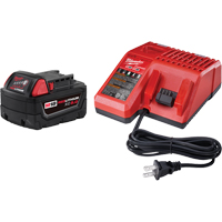 M18 Redlithium XC 5.0 System Starter Kit, 18 V, Lithium-Ion Par Equipment