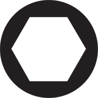 Sixpac Plus Multi-Bit Screwdriver -Replacement Bit, Hex, 5 mm, 1/4" Drive Par Equipment