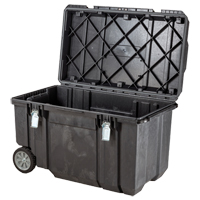 TOUGH CHEST Mobile Storage, 38-29/32" x 23-3/32" x 24-5/16", Black Par Equipment