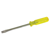 Slotted Screwdriver, 5/16", 10-1/4" L, Plastic Handle Par Equipment