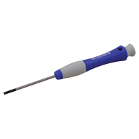 Tournevis &agrave; fente, Tige de 5/32", Ronde, 6-1/2" lo, Prise en Plastique Par Equipment