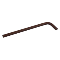 Cl&eacute; hexagonale &agrave; tige longue, embout Hexagonale, 3/8" x 7,25" lo, Forme en L Par Equipment