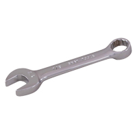 Cl&eacute; mixte courte, 12 pans, 1/4", Fini Chrome Par Equipment