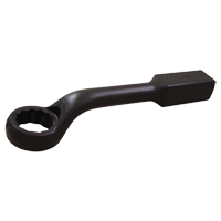 Striking Face Box Wrench, 12 Point, 27 mm, 45° Offset, Black Oxide Finish Par Equipment