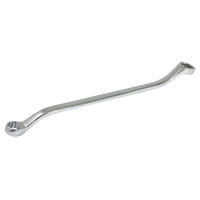 Box End Wrench, 12 Point, 10 mm x 11 mm, 15° Offset, Chrome Finish Par Equipment
