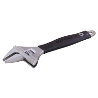 Adjustable Wrench, 8-1/4" L, 1-1/2" Max Width, Polished Par Equipment