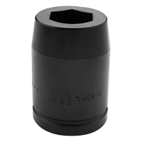 Douille, Chocs, 2-1/4", Prise 1-1/2", 6 pans Par Equipment