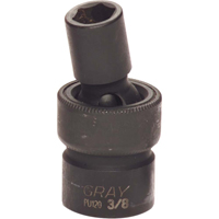 Universal Joint Socket, Impact, 3/8", 93/100" Drive, 6 Points Par Equipment