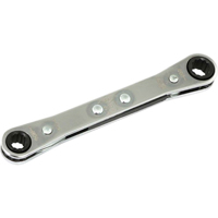 Flat Ratcheting Box Wrench, 1/4" Drive, Plain Handle Par Equipment