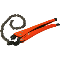 Locking Chain Clamp Pliers, 13" Length, Omnium Grip TYR743 | Par Equipment