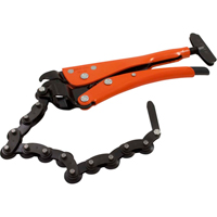 Locking Chain Clamp Pliers, 10-1/2" Length, Omnium Grip TYR744 | Par Equipment