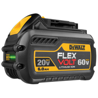 Bloc-piles FlexVolt, Lithium-ion, 60 V, 6 A Par Equipment