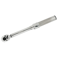 Micrometer Torque Wrench, Click, 1/4" Square Drive, 20 - 150 in-lbs. Par Equipment