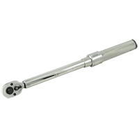 Micrometer Torque Wrench, Click, 3/8" Square Drive, 30 - 250 in-lbs. Par Equipment