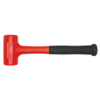 Polyurethane Dead Blow Hammer, 18 oz., Textured Grip, 11-3/10" L TYX066 | Par Equipment