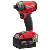 M18 Fuel Surge 1/4" Hex Hydraulic Impact Driver Kit, 1/4", 37.5 ft-lbs Max. Torque, 18 V Par Equipment