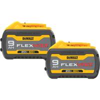 FlexVolt™ Batteries, Lithium-Ion, 20 V/60 V, 9 A TYX779 | Par Equipment