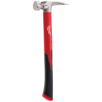 Smooth Face Hammer, 19 oz., Fibreglass Handle, 15-1/4" L TYX838 | Par Equipment