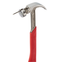 Curved Claw Smooth-Face Hammer, 20 oz., Solid Steel Handle, 14" L TYX945 | Par Equipment