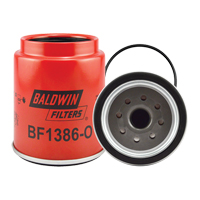 BF1386-O Filtre &agrave; carburant s&eacute;parateur d'eau &agrave; visser avec orifice ouvert pour cuve du carburateur Par Equipment