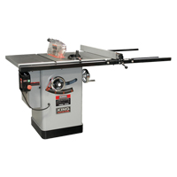 Cabinet Table Saw with Riving Knife, 230 V, 9.6 A, 3850 RPM Par Equipment