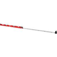 Niveau extensible RedStick, Poutre en I, 12' lo, Aluminium, 3, Magn&eacute;tique Par Equipment