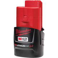 M12 Redlithium 3.0 Compact Battery Pack, Lithium-Ion, 12 V, 3.0 Ah Par Equipment
