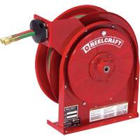 Spring Retractable Welding Hose Reel, Welding Gases, 1/4" x 25', Dual Hose, 200 psi Par Equipment