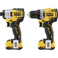 Xtreme Brushless Drill & Impact Driver Kit, Lithium-Ion, 12 V Par Equipment