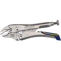 Fast Release™ Locking Pliers with Wire Cutter, 5" Length, Curved Jaw UAF565 | Par Equipment